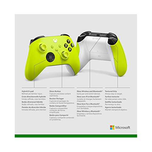 Microsoft Xbox Series X Wireless Controller ( Electric Volt ) - (XSX) Xbox Series X Accessories Microsoft   