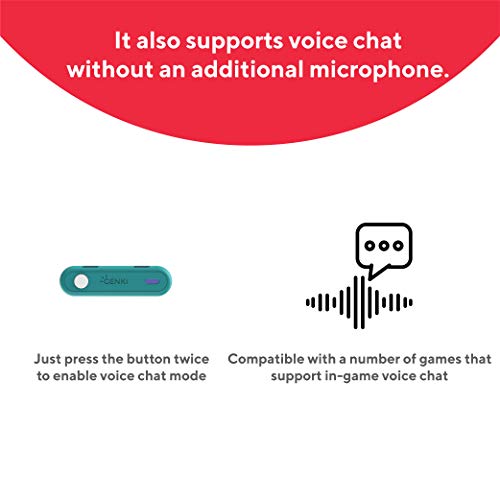 GENKI Audio Lite Bluetooth 5.0 Adapter (Turquoise) - (NSW) Nintendo Switch Accessories Human Things   