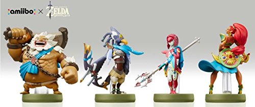 Champions 4-Pack (The Legend of Zelda: Breath of the Wild) - (NSW) Nintendo Switch Amiibo (European Import) Amiibo Nintendo   