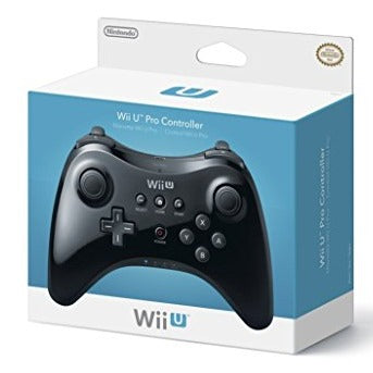 Nintendo Wii U Pro Controller (Black) - Nintendo Wii U Accessories Nintendo   