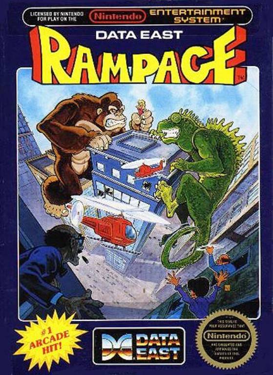 Rampage - (NES) Nintendo Entertainment System [Pre-Owned] Video Games Data East   