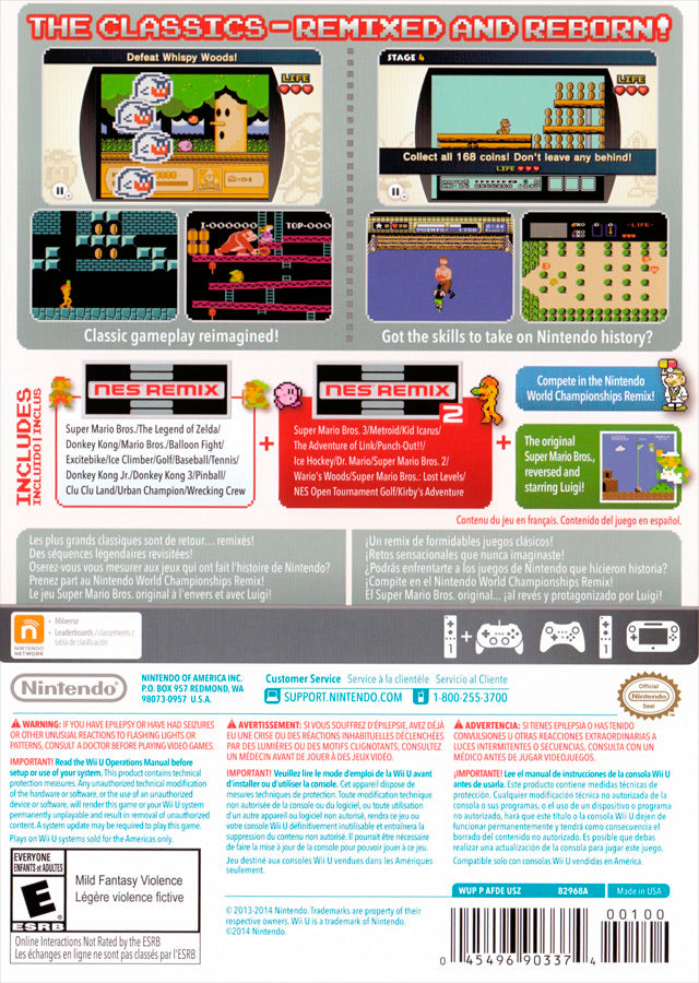 NES Remix Pack - Nintendo Wii U Video Games Nintendo   