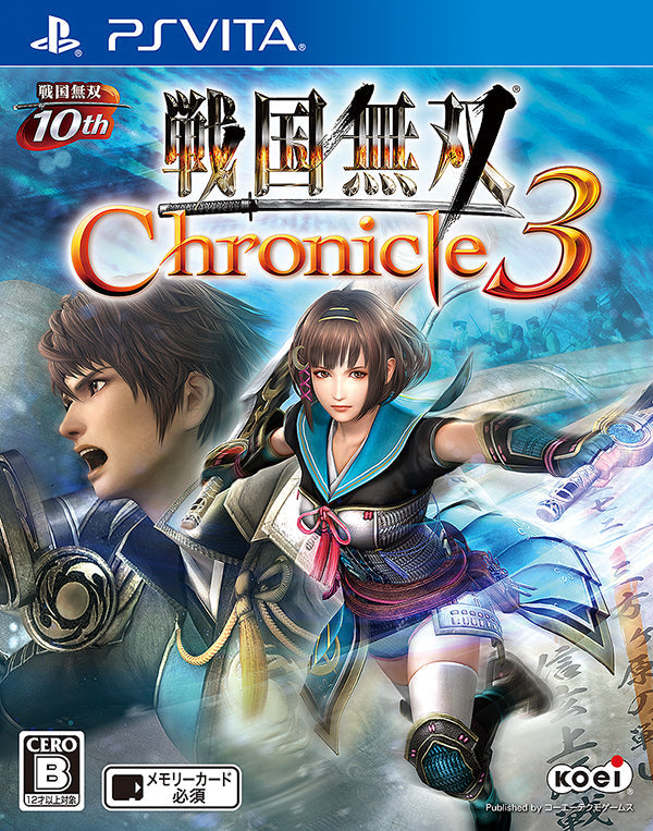 Sengoku Musou Chronicle 3 (Japanese Sub) - (PSV) PlayStation Vita [Pre-Owned] (Asia Import) Video Games Koei Tecmo Games   