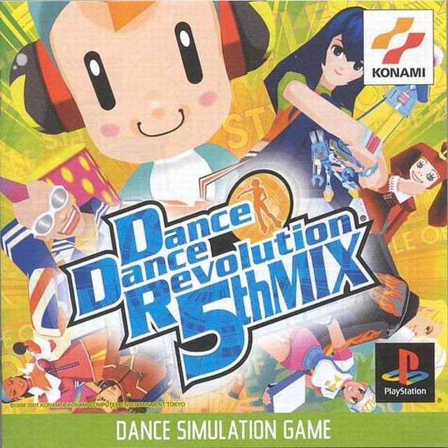 Dance Dance Revolution 5th Mix - (PS1) Playstation 1 [Pre-Owned] (Japanese Import) Video Games Konami   