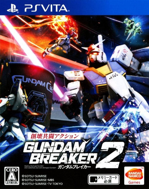Gundam Breaker 2 - (PSV) PlayStation Vita [Pre-Owned] (Japanese Import) Video Games Namco Bandai Games   