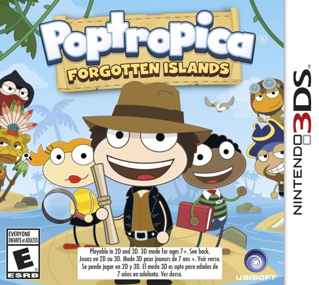 Poptropica: Forgotten Islands - Nintendo 3DS Video Games Ubisoft   
