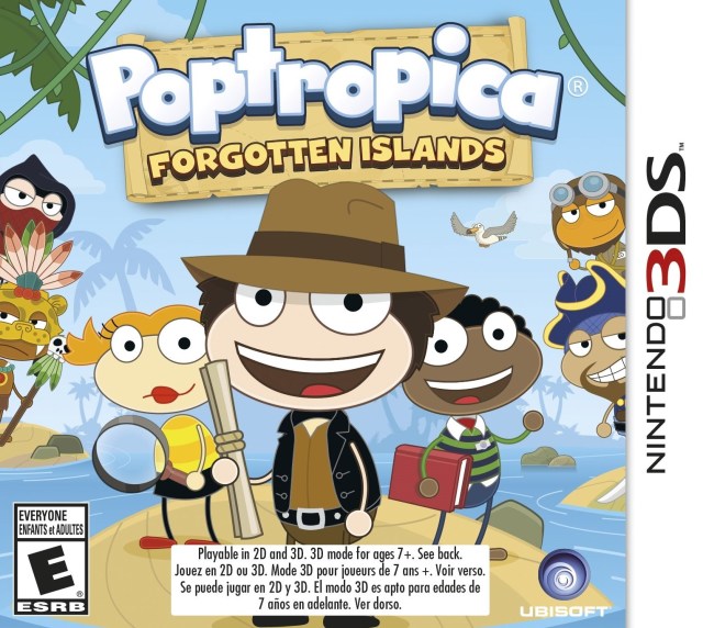 Poptropica: Forgotten Islands - Nintendo 3DS Video Games Ubisoft   