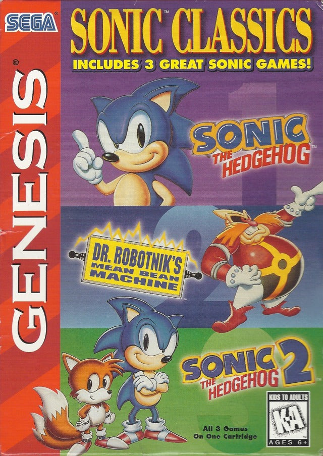 Sonic Classics - (SG) SEGA Genesis [Pre-Owned] Video Games Sega   
