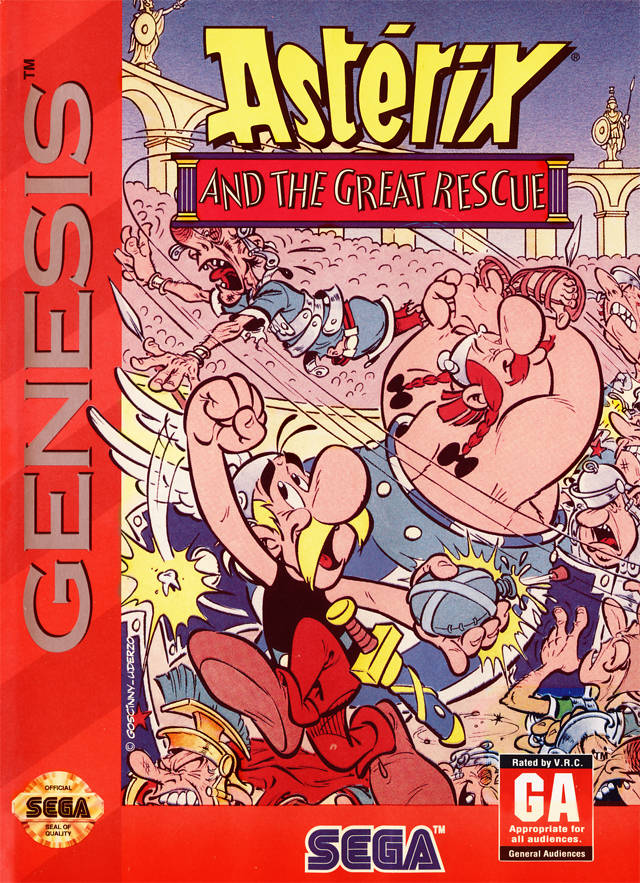 Asterix and the Great Rescue - (SG) SEGA Genesis [Pre-Owned] Video Games Sega   