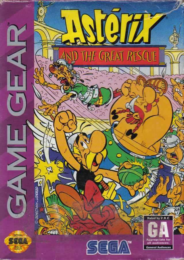 Asterix and the Great Rescue - SEGA GameGear [Pre-Owned] Video Games Sega   