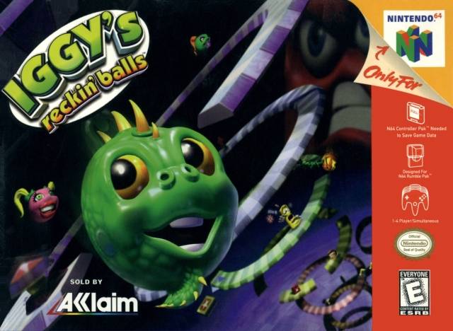 Iggy's Reckin' Balls - (N64) Nintendo 64 [Pre-Owned] Video Games Acclaim   