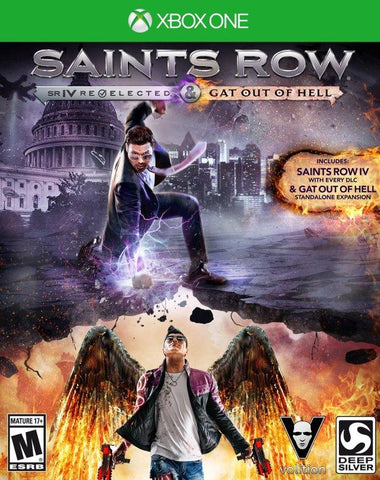 Saints Row IV Re-Elected & Gat Out of Hell - (XB1) Xbox One Video Games Deep Silver   