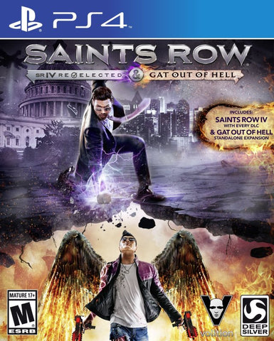 Saints Row IV: Re-Elected & Gat Out of Hell - PlayStation 4 Video Games Deep Silver   