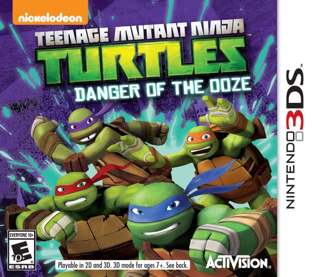 Teenage Mutant Ninja Turtles: Danger of the Ooze - Nintendo 3DS Video Games Activision   