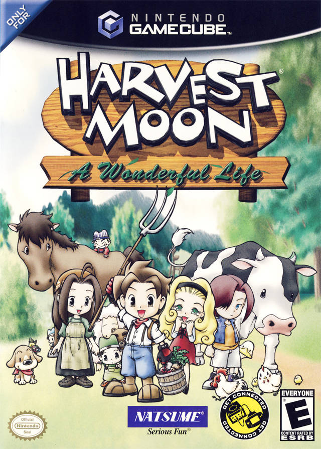 Harvest Moon: A Wonderful Life - (GC) GameCube [Pre-Owned] Video Games Natsume   