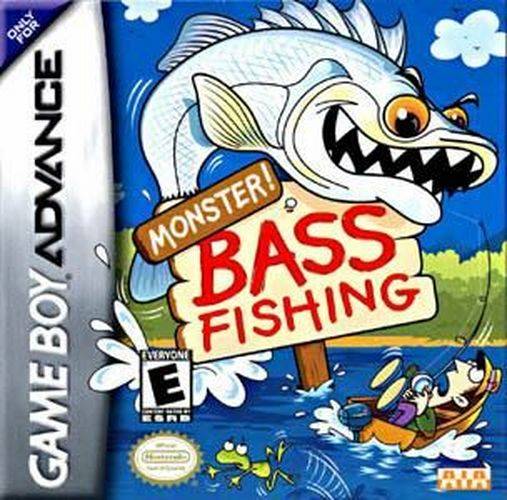 Monster! Bass Fishing - (GBA) Game Boy Advance Video Games AIA   