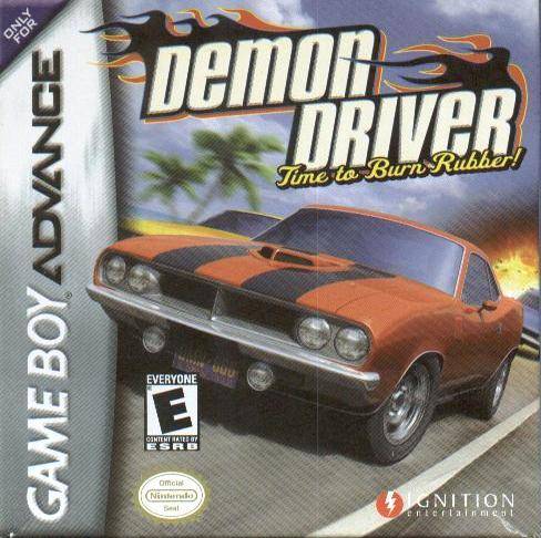 Demon Driver: Time to Burn Rubber - (GBA) Game Boy Advance Video Games Ignition Entertainment   