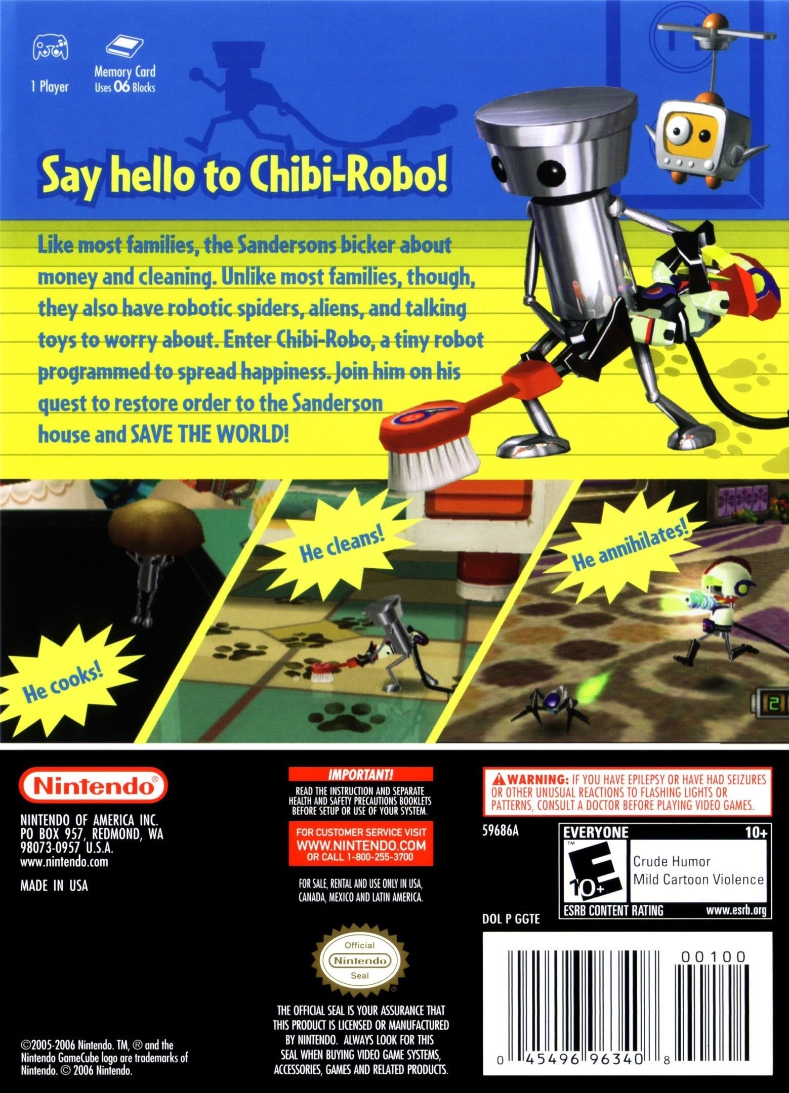 Chibi-Robo - (GC) GameCube [Pre-Owned] Video Games Nintendo   