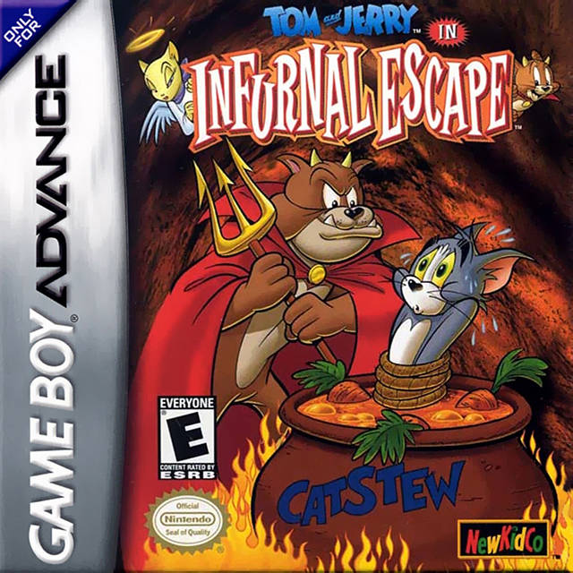 Tom and Jerry in Infurnal Escape - (GBA) Game Boy Advance Video Games NewKidCo   