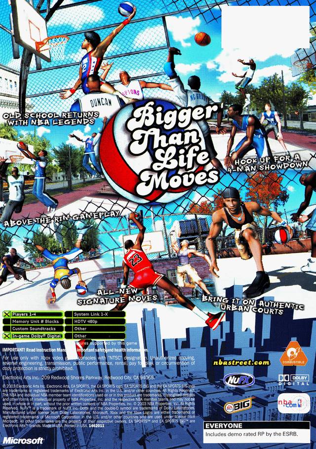 NBA Street Vol. 2 - (XB) Xbox [Pre-Owned] Video Games EA Sports Big   