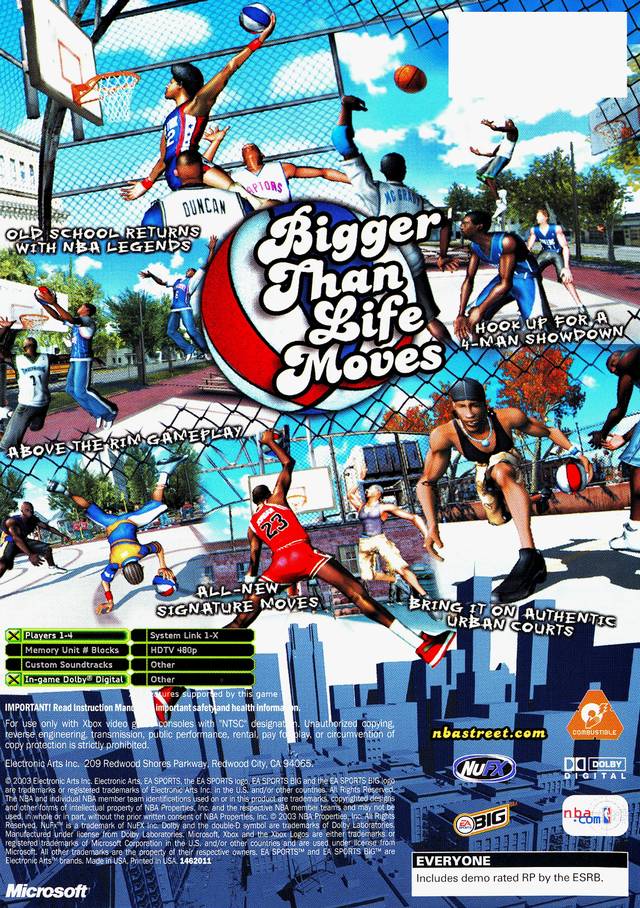 NBA Street Vol. 2 (Platinum Hits)  - Xbox [Pre-Owned] Video Games EA Sports Big   