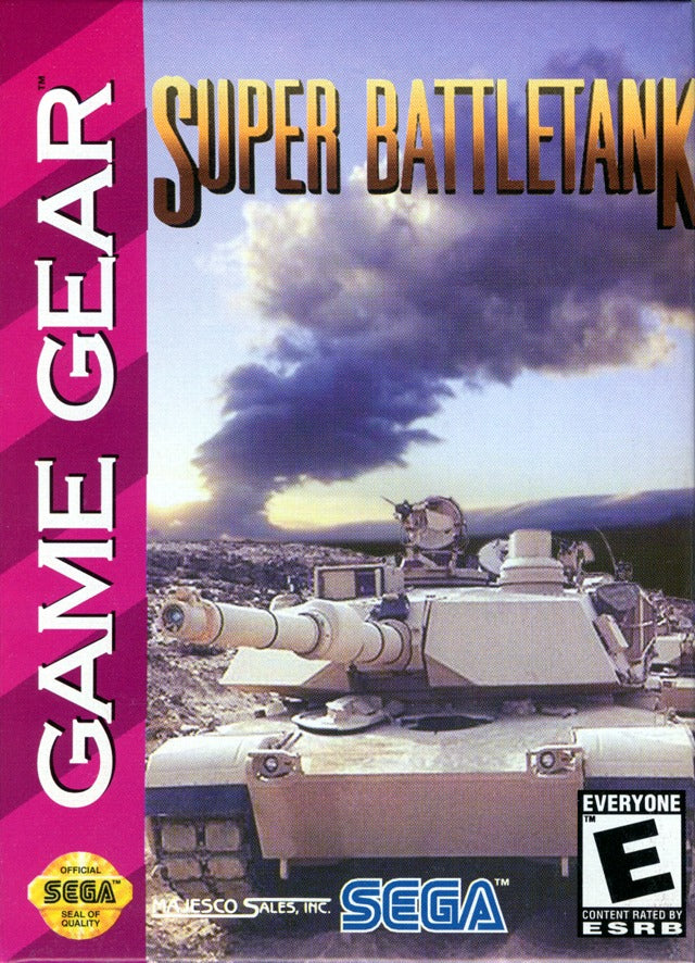 Super Battletank - SEGA GameGear Video Games Majesco   