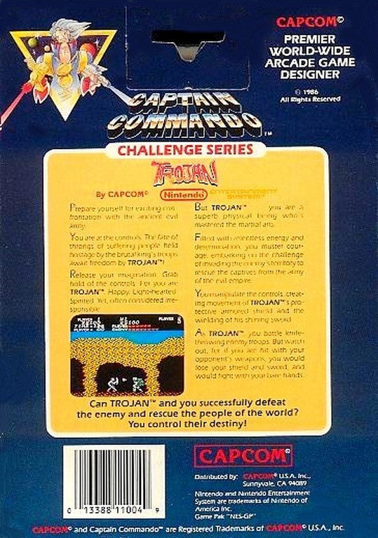 Trojan - (NES) Nintendo Entertainment System [Pre-Owned] Video Games Capcom   