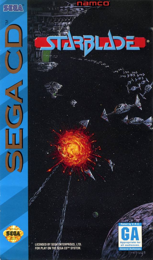 Starblade - SEGA CD [Pre-Owned] Video Games Namco   