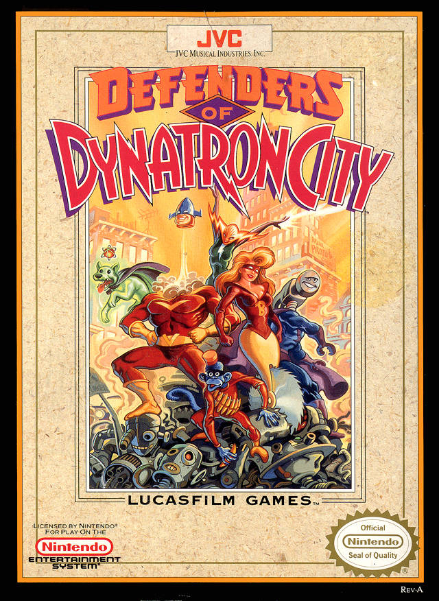 Defenders of Dynatron City - (NES) Nintendo Entertainment System [Pre-Owned] Video Games JVC Musical Industries, Inc.   