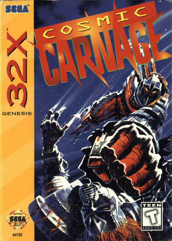 Cosmic Carnage - SEGA 32X [Pre-Owned] Video Games Sega   