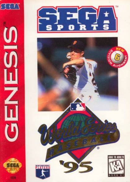 World Series Baseball '95 - (SG) SEGA Genesis [Pre-Owned] Video Games Sega   