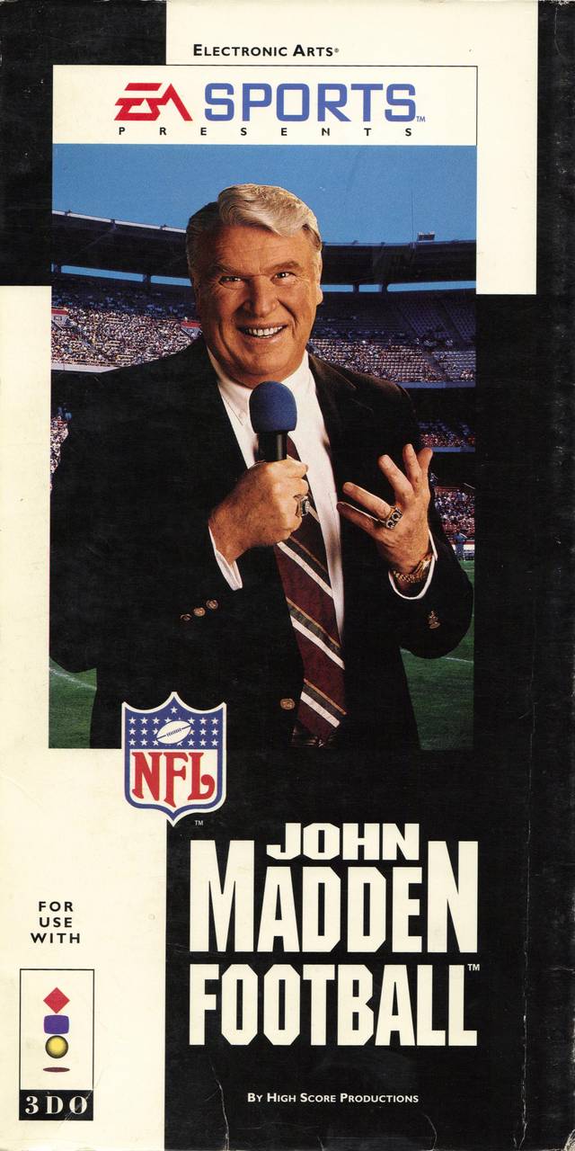 John Madden Football - 3DO Interactive Multiplayer  [Pre-Owned] Video Games EA Sports   