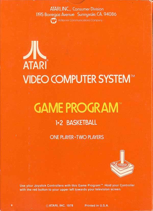 Basketball - Atari 2600 [Pre-Owned] Video Games Atari Inc.   