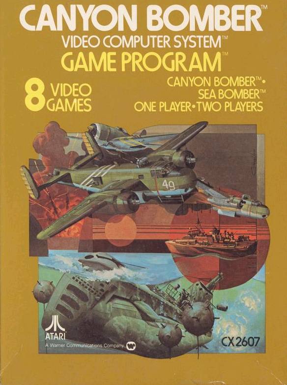 Canyon Bomber - Atari 2600 [Pre-Owned] Video Games Atari Inc.   