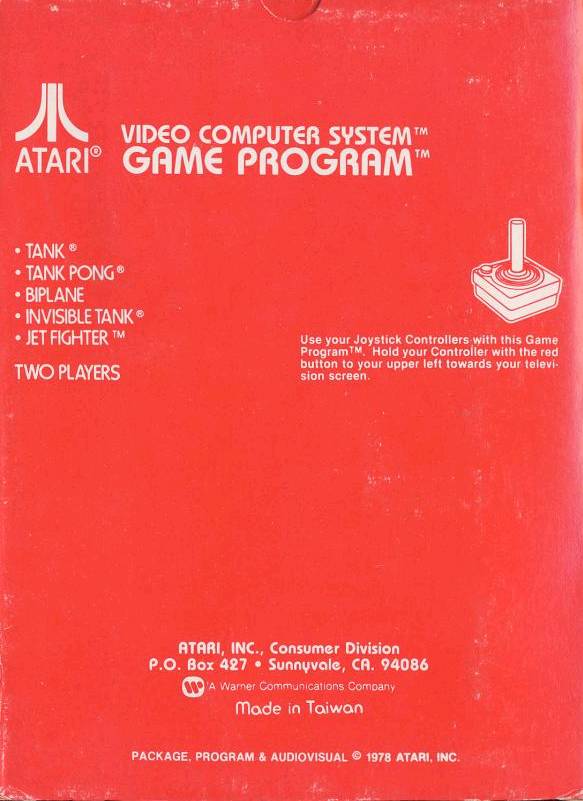 Combat - Atari 2600 [Pre-Owned] Video Games Atari Inc.   