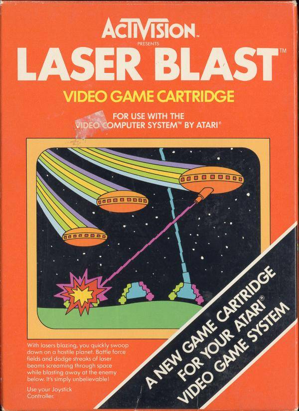 Laser Blast - Atari 2600 [Pre-Owned] Video Games Activision   