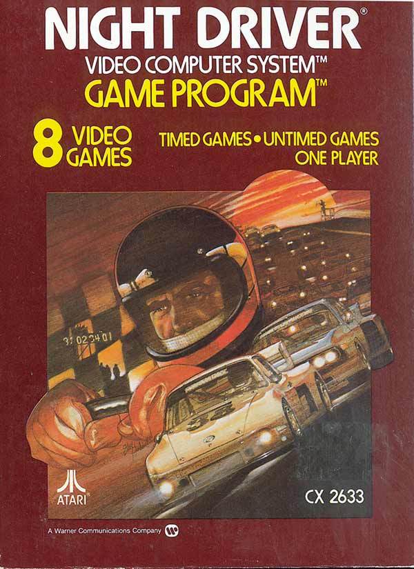 Night Driver - Atari 2600 [Pre-Owned] Video Games Atari Inc.   
