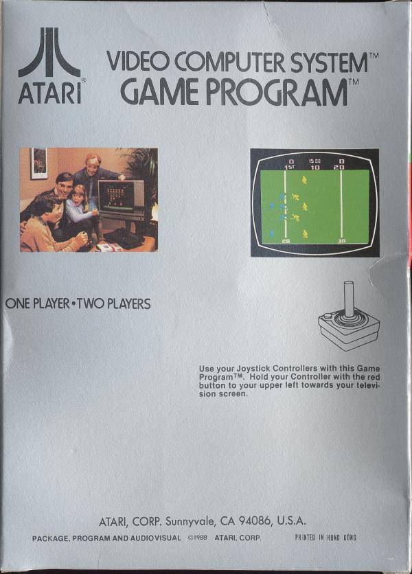 RealSports Football - Atari 2600 [Pre-Owned] Video Games Atari Inc.   