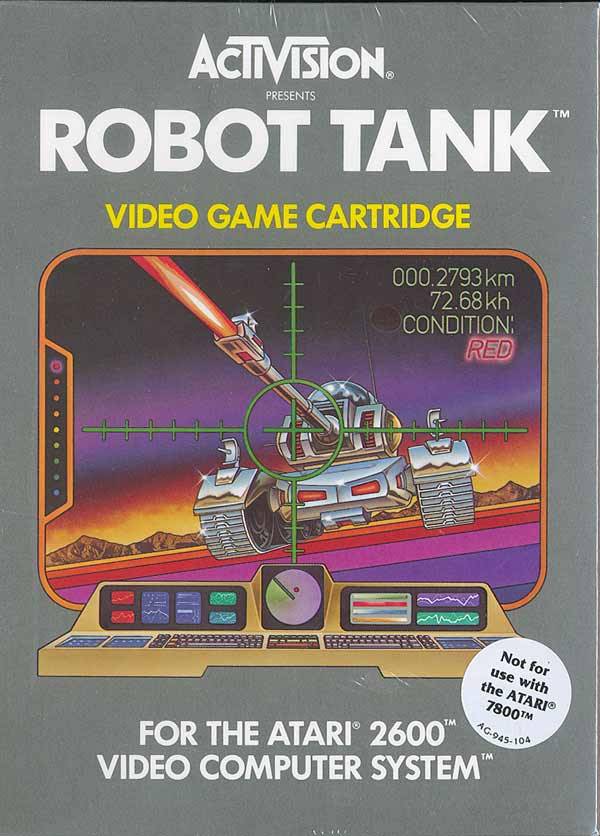 Robot Tank - Atari 2600 [Pre-Owned] Video Games Activision   