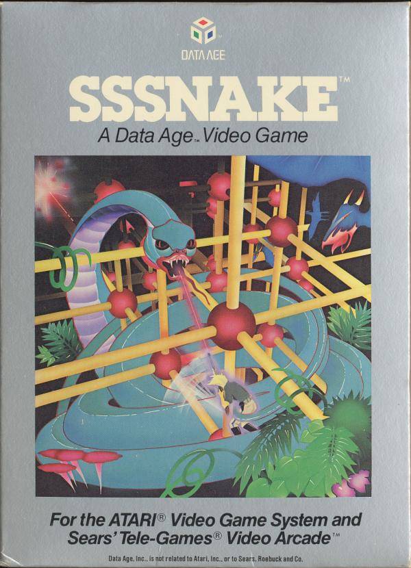 Sssnake - Atari 2600 [Pre-Owned] Video Games Data Age   