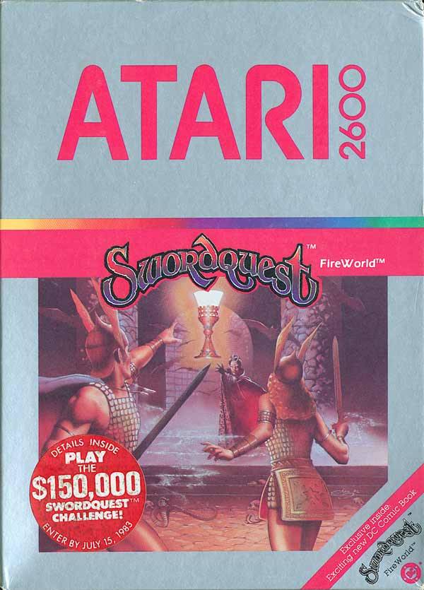 Swordquest: Fireworld - Atari 2600 [Pre-Owned] Video Games Atari Inc.   