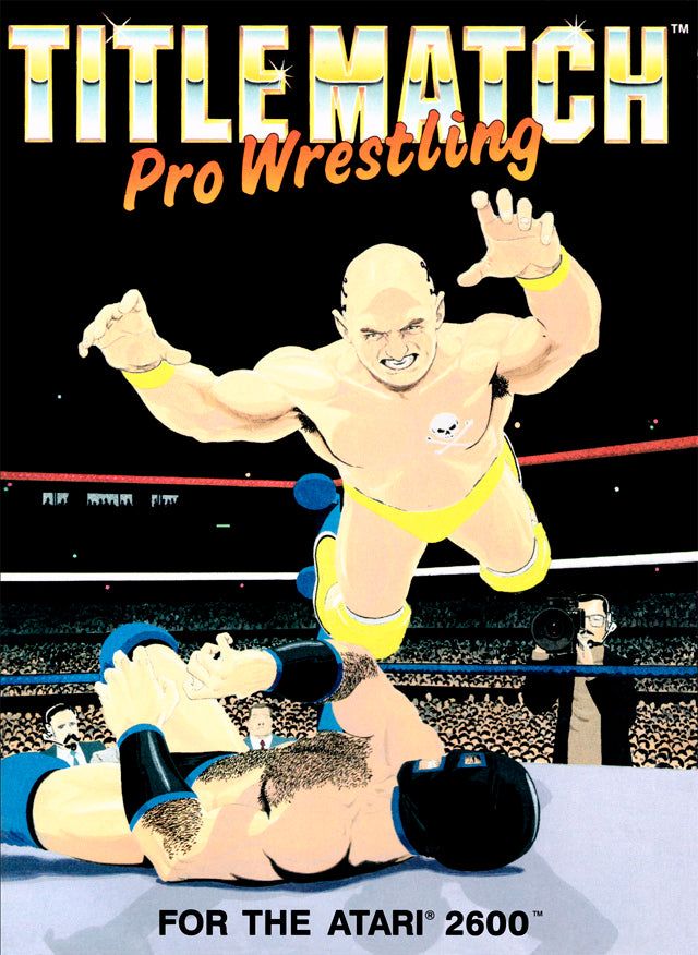 Title Match Pro Wrestling - Atari 2600 [Pre-Owned] Video Games Absolute Entertainment   