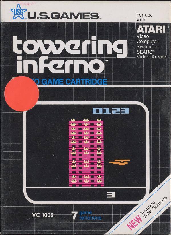 Towering Inferno - Atari 2600 [Pre-Owned] Video Games US Games   