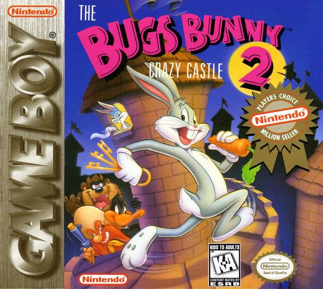 The Bugs Bunny Crazy Castle 2 (Player's Choice) - (GB) Game Boy [Pre-Owned] Video Games Nintendo   