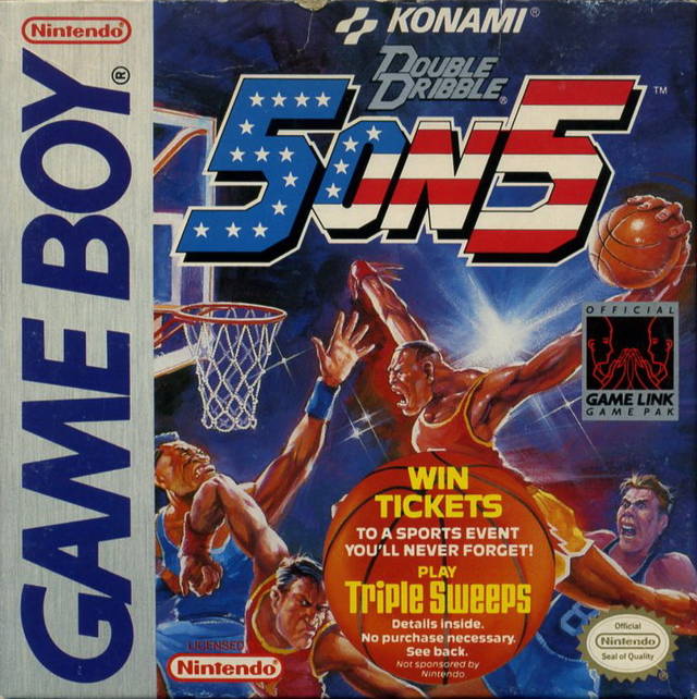 Double Dribble: 5 on 5 - (GB) Game Boy [Pre-Owned] Video Games Konami   