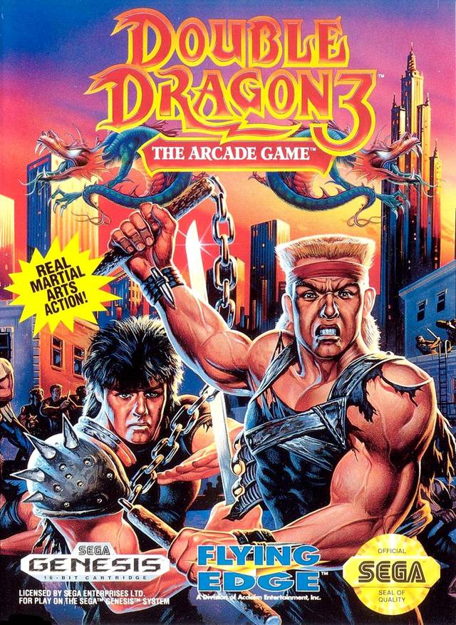 Double Dragon 3: The Arcade Game - (SG) SEGA Genesis [Pre-Owned] Video Games Flying Edge   