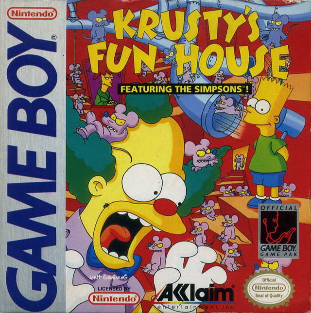 Krusty's Fun House - (GB) Game Boy [Pre-Owned] Video Games Nintendo   