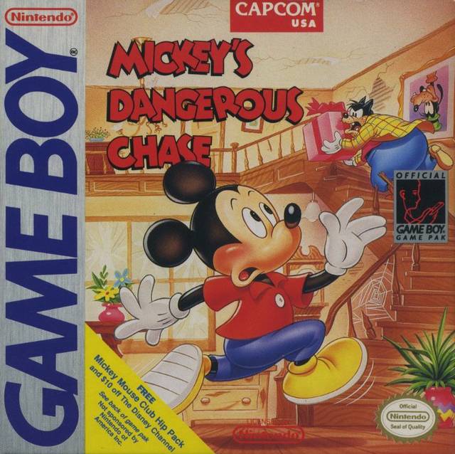 Mickey's Dangerous Chase - (GB) Game Boy [Pre-Owned] Video Games Capcom   