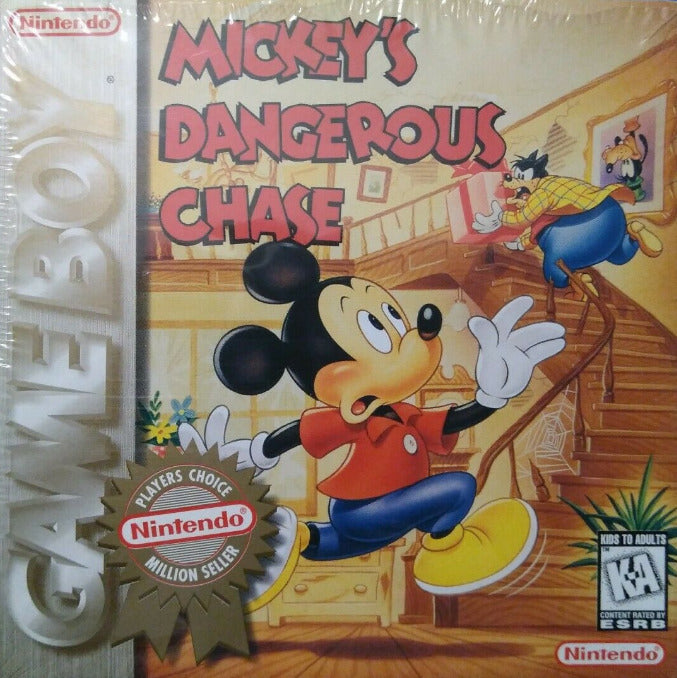Mickey's Dangerous Chase (Player's Choice) - (GB) Game Boy [Pre-Owned] Video Games Capcom   