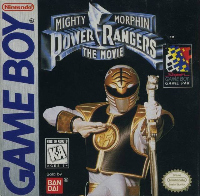 マイティモーフィン パワーレンジャース ザムービー ゲームボーイ 動作品 Mighty Morphin Power Rangers: The Movie - (GB) Game Boy [Pre-Owned